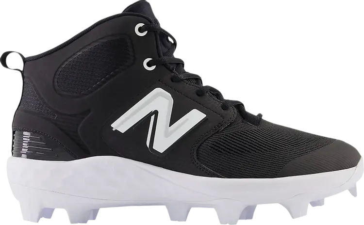 

Бутсы New Balance Fresh Foam 3000v6 Mid-Molded 'Black White', черный