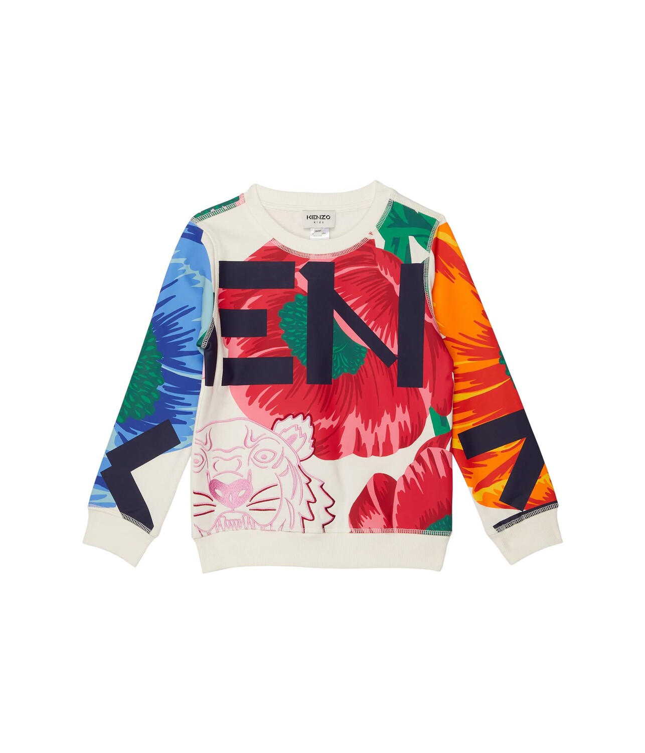 

Пуловер Kenzo Kids, Maxi Floral Print Pullover