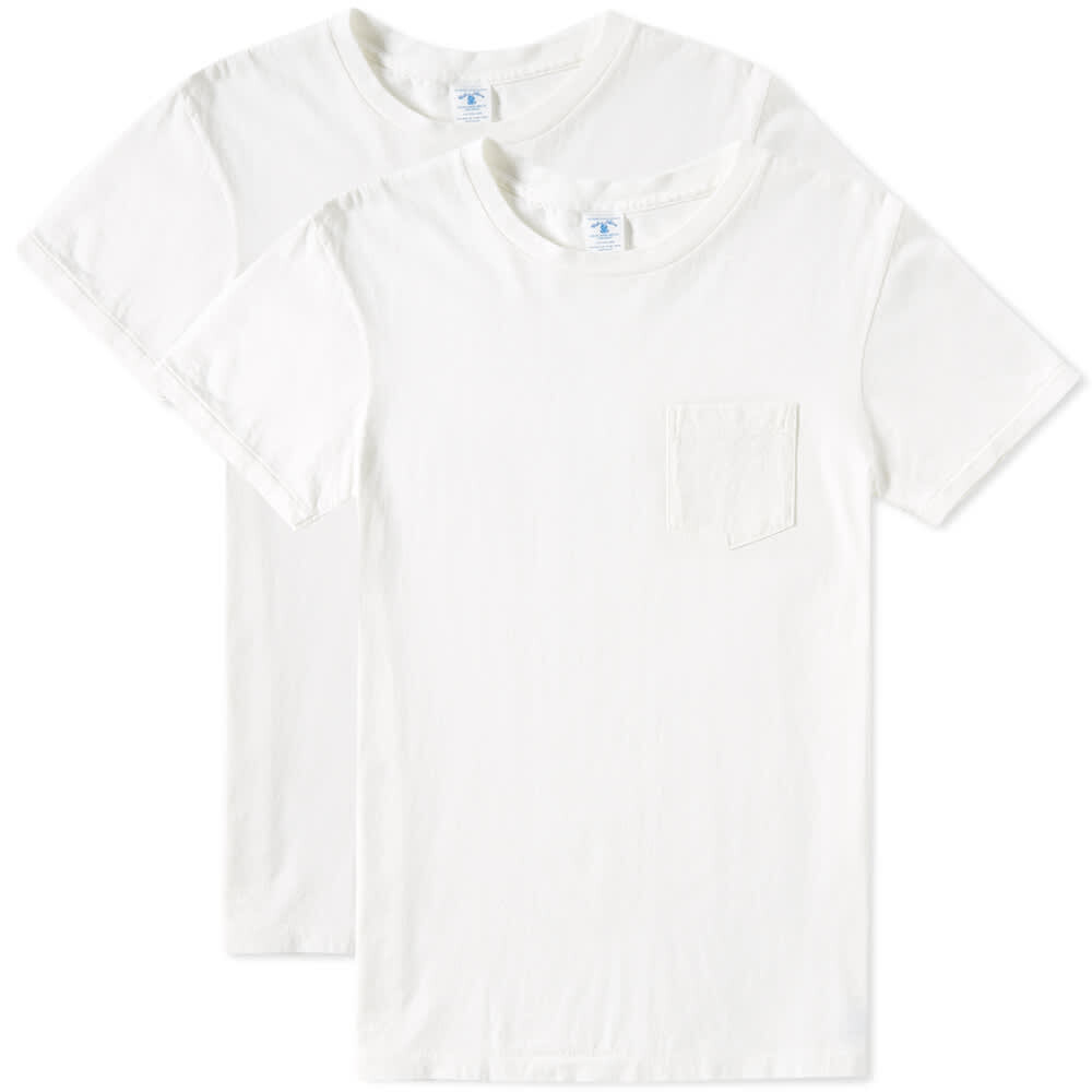 

Футболка Velva Sheen 2 Pack Pocket Tee, Белый