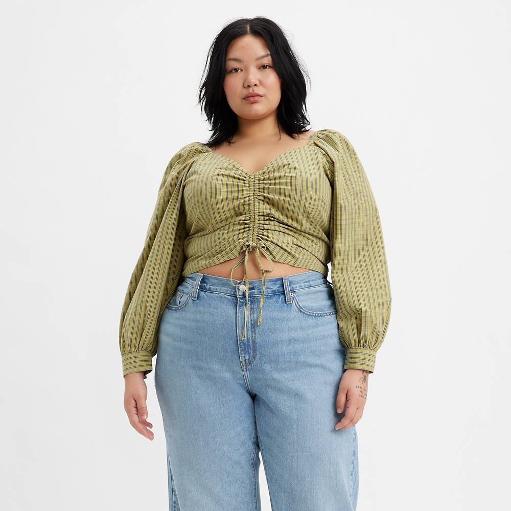 

Блузка женская Levi's, зеленый