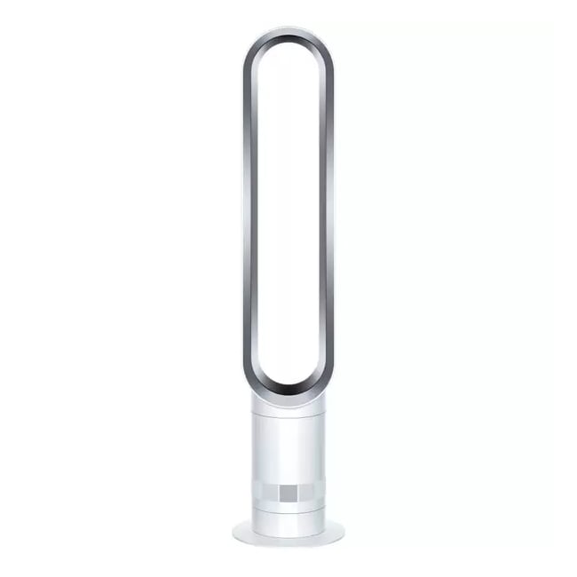 Башенный вентилятор Dyson AM07, белый/серебристый - фото