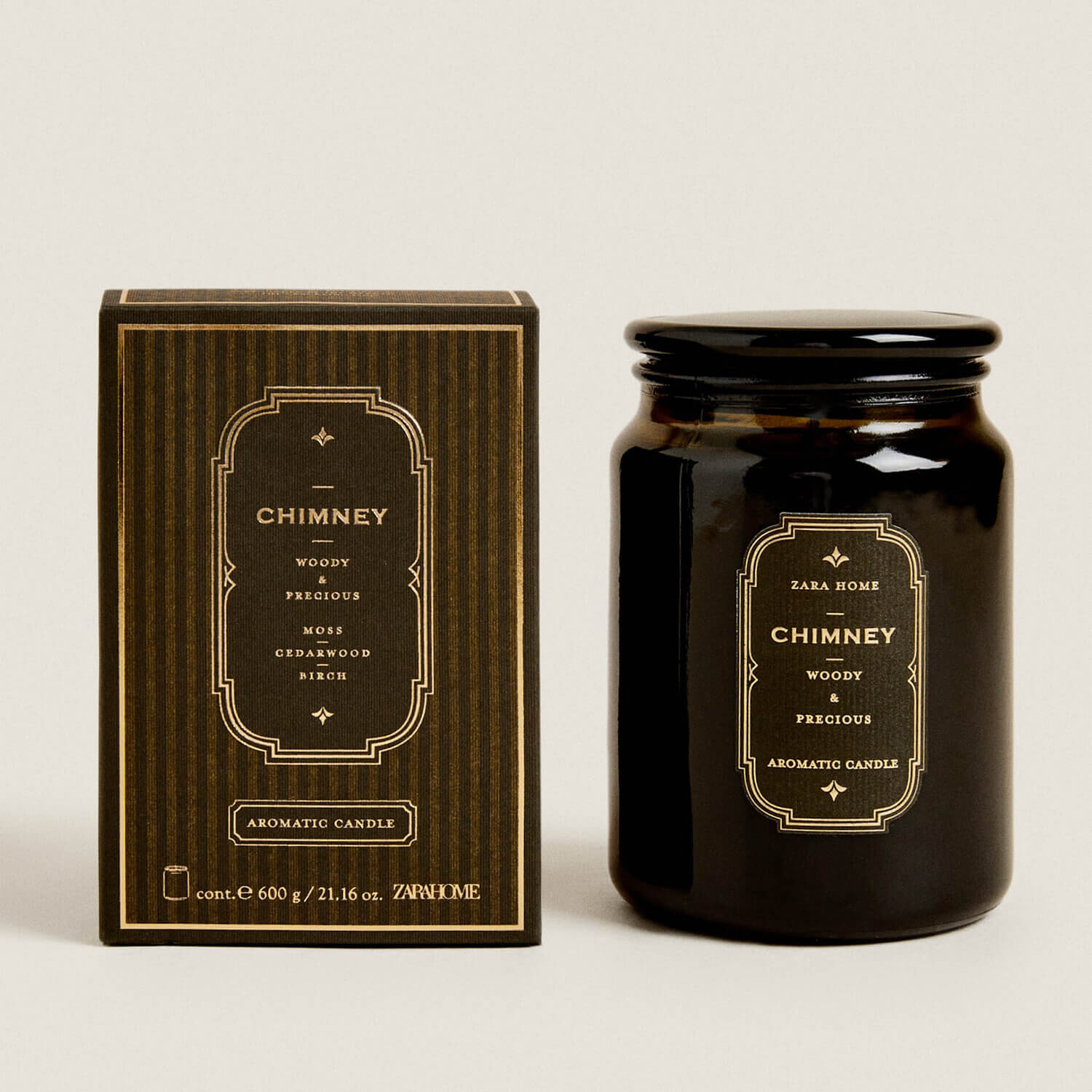 

Ароматическая свеча Zara Home Chimney, 600 г