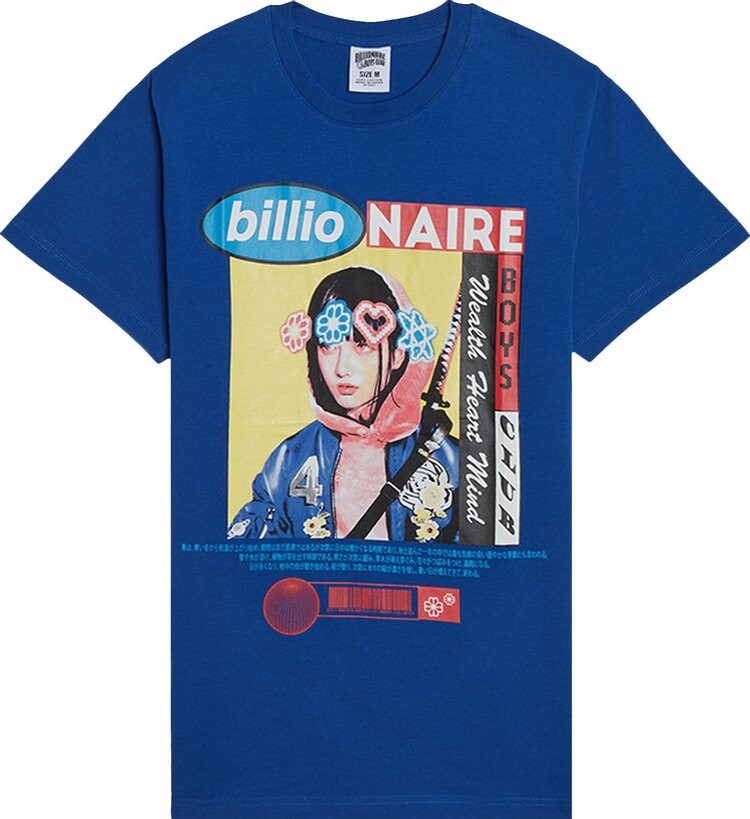 

Футболка Billionaire Boys Club Cyberpunk Short-Sleeve Tee 'Sodalite Blue', синий