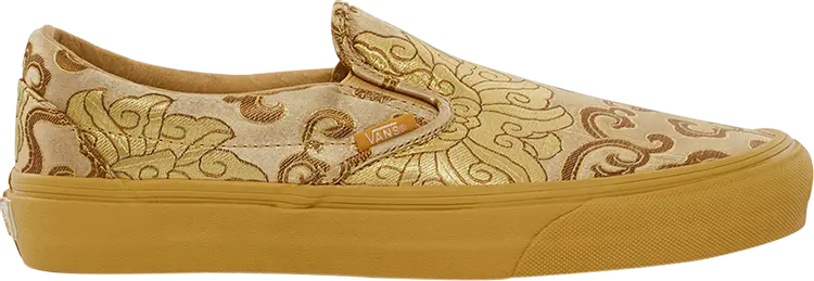 

Кеды Vans Opening Ceremony x Slip-On LX Qi Pao II Gold, золотой