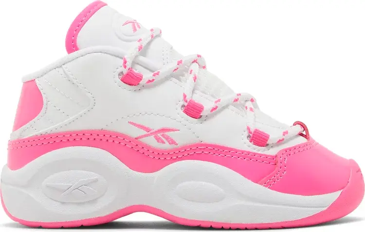 

Кроссовки question mid toddler 'atomic pink' Reebok, розовый
