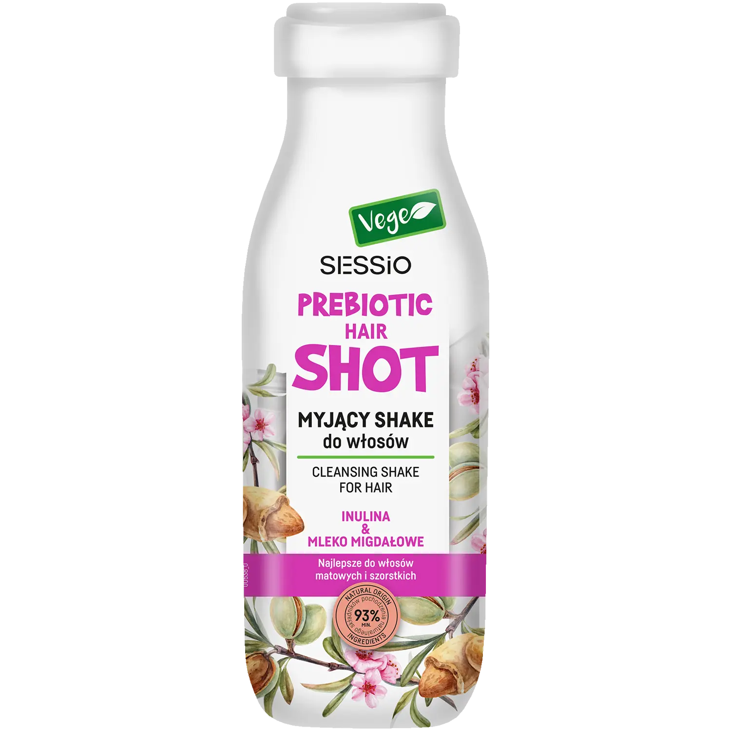 

Sessio Prebiotic Shot коктейль для мытья волос с миндальным молочком, 350 г