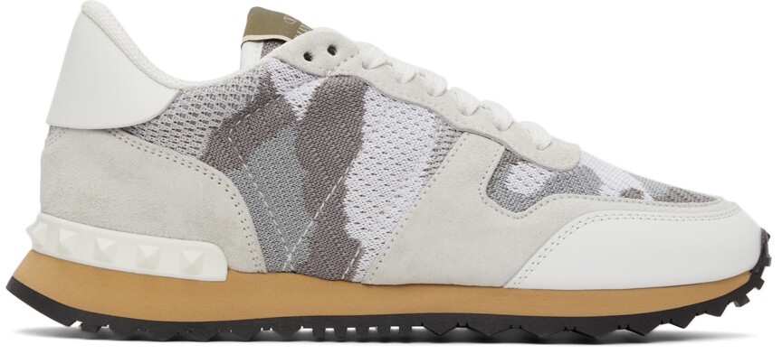 

Камуфляжные кроссовки Rockrunner Valentino Garavani