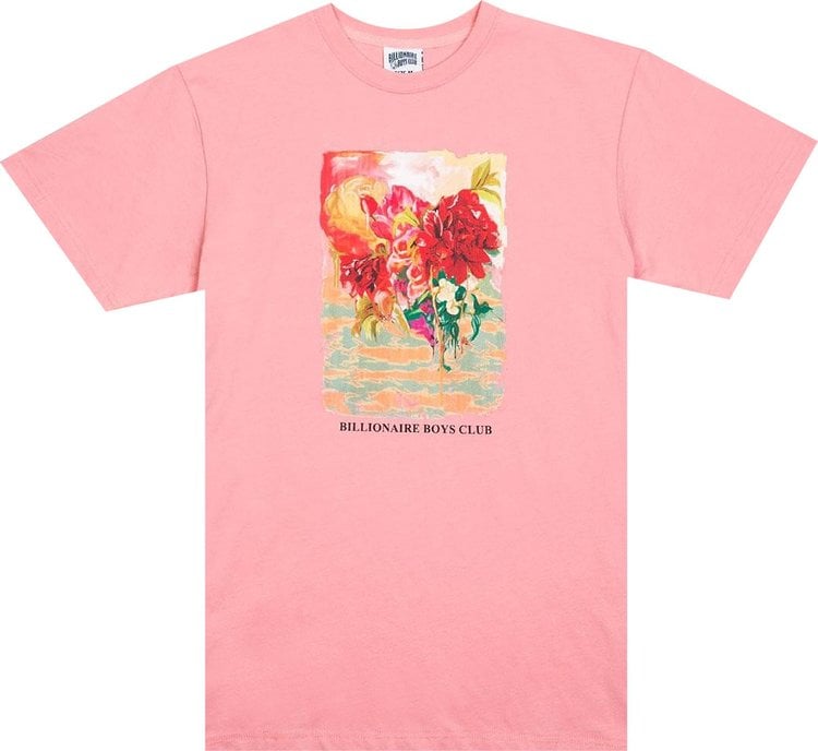 Футболка Billionaire Boys Club Painted Tee 'Pink', розовый - фото