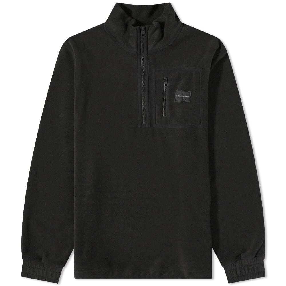 

Куртка Shrunken Badge Polar Fleece Calvin Klein, Черный