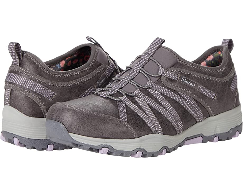 

Кроссовки Seager Hiker - Flowerette SKECHERS, древесный уголь