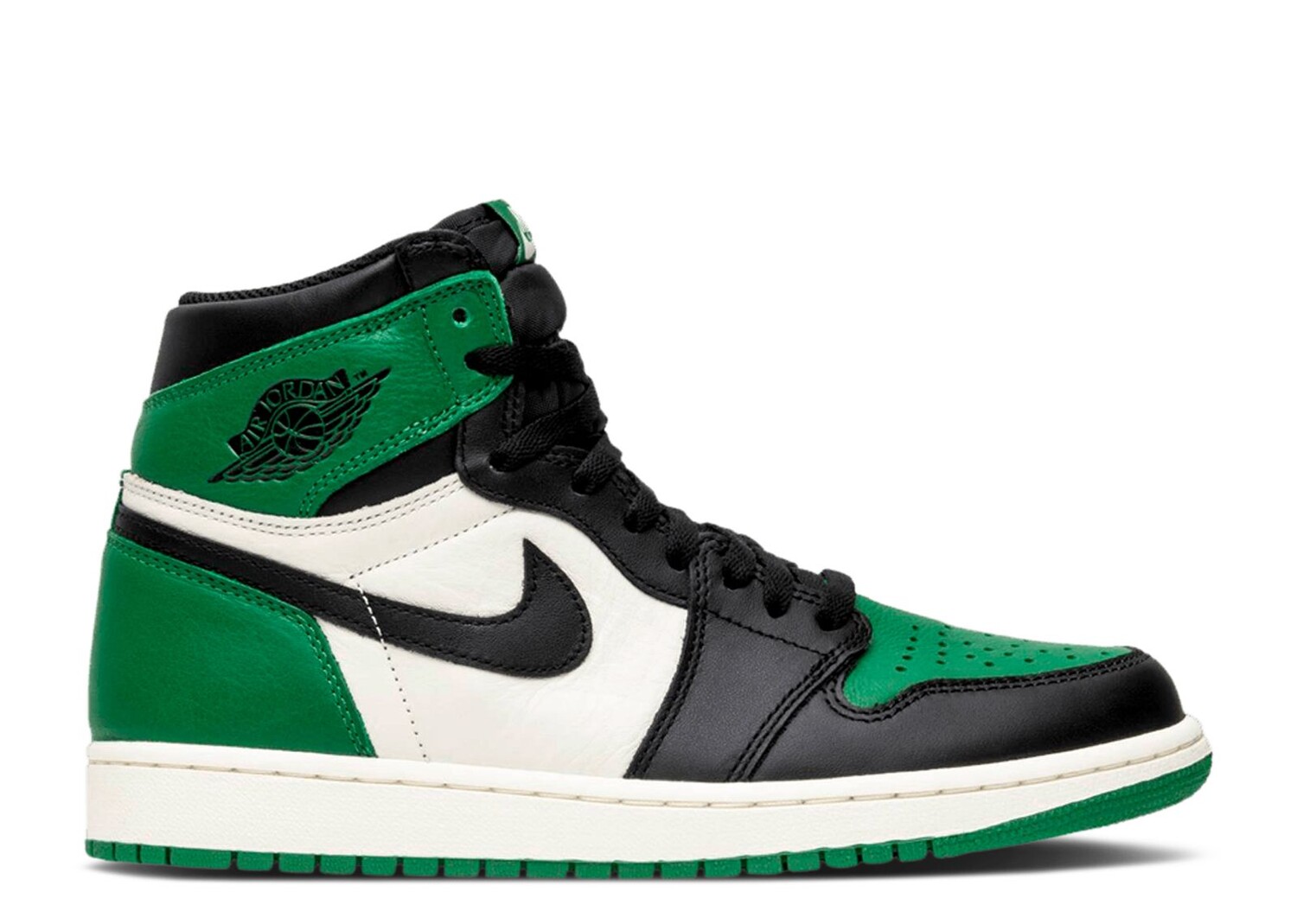 

Кроссовки Air Jordan Air Jordan 1 Retro High Og 'Pine Green' Sample, зеленый