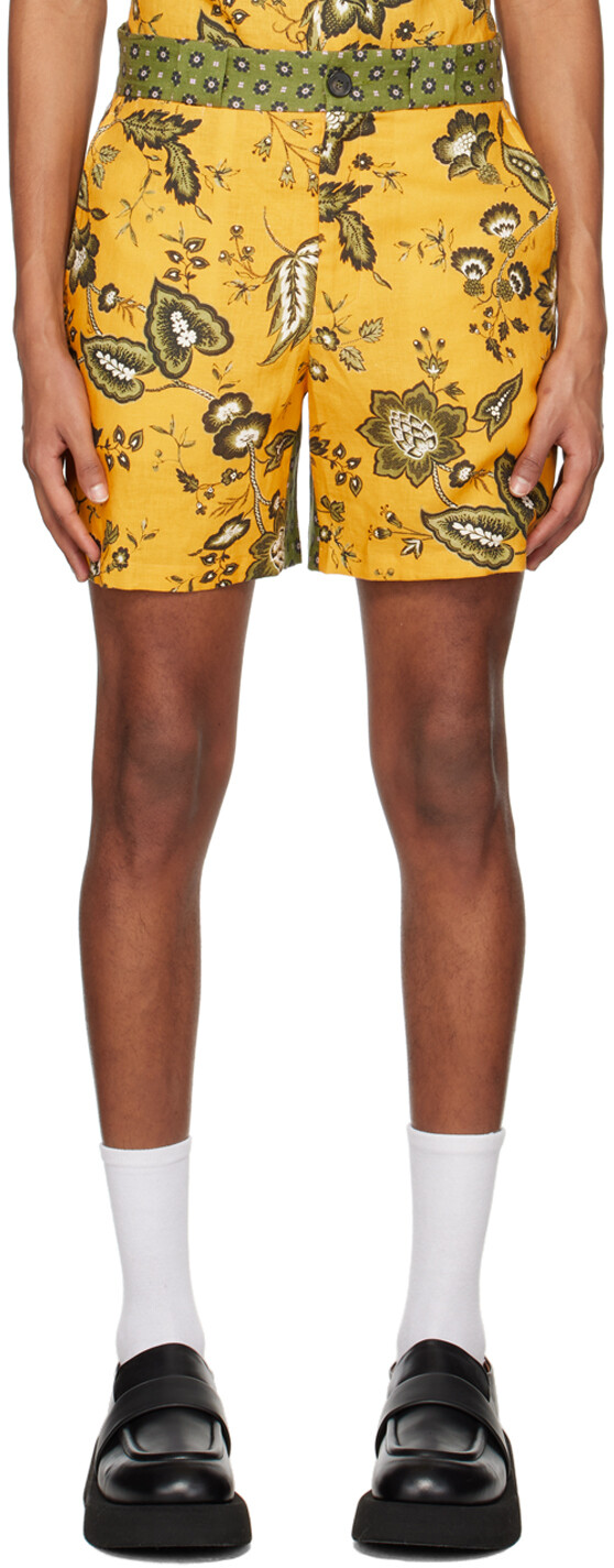 

Желтые шорты Lucas Erdem