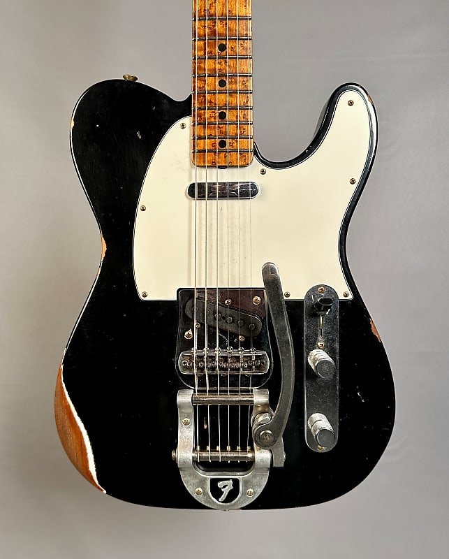 Fender Custom Shop Limited Edition 1969 Roasted Telecaster Relic - состаренный черный