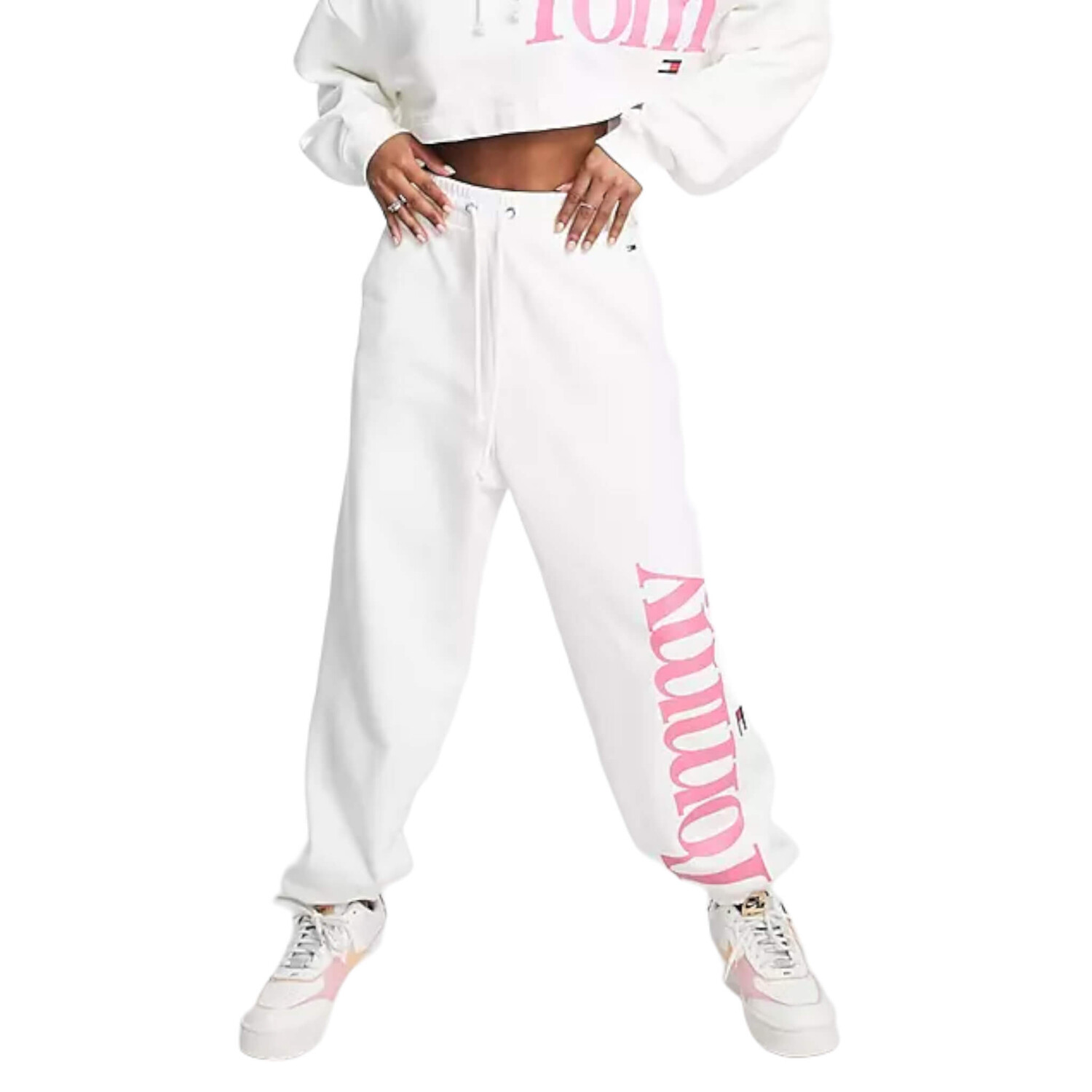 

Джоггеры Tommy Hilfiger Co-ord Graphic Logo, белый