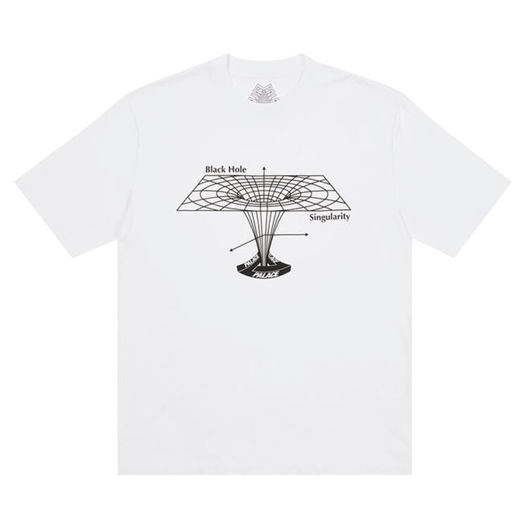 

Футболка Palace Black Hole T-Shirt 'White', белый