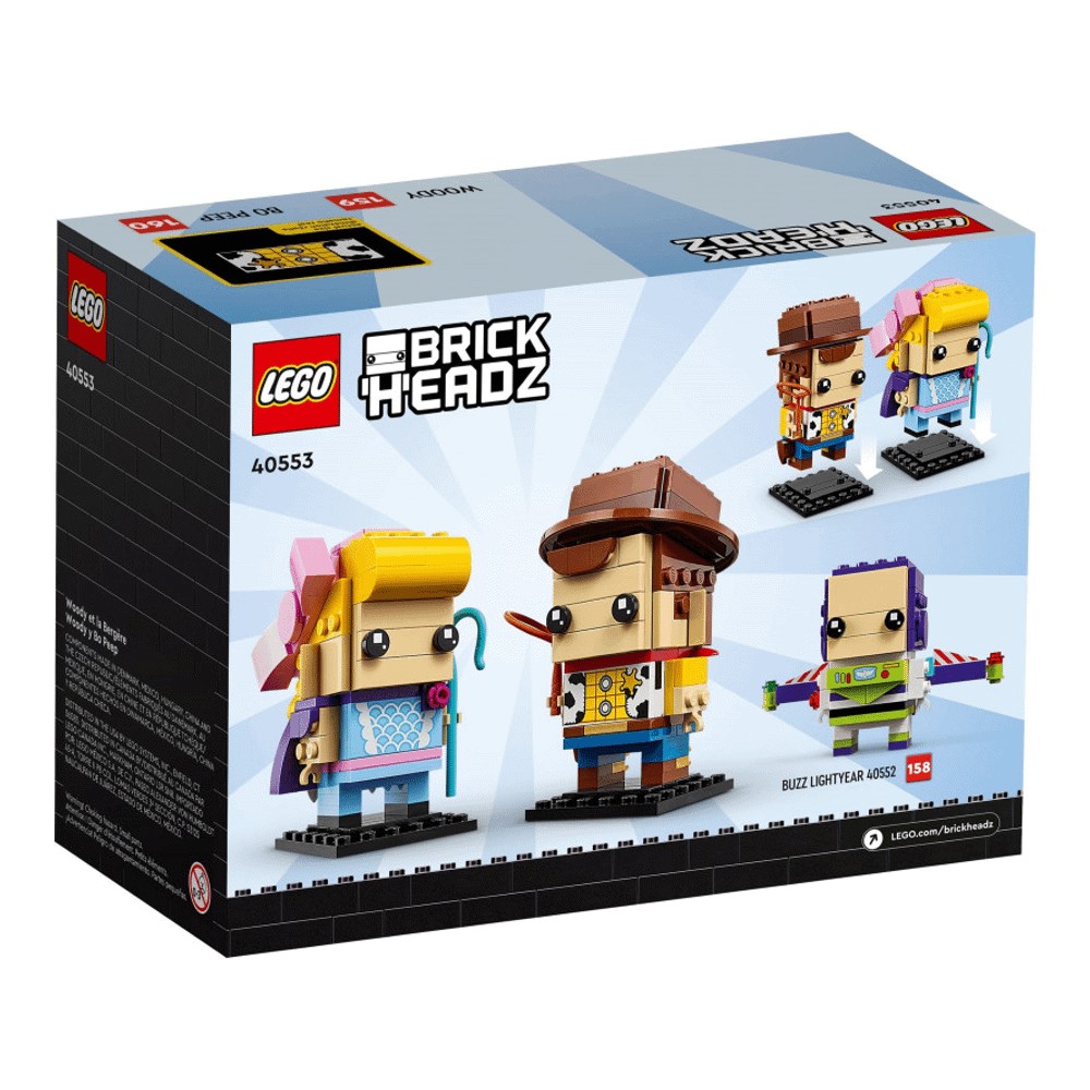 LEGO BrickHeadz Сувенирный набор Вуди и Бо Пип