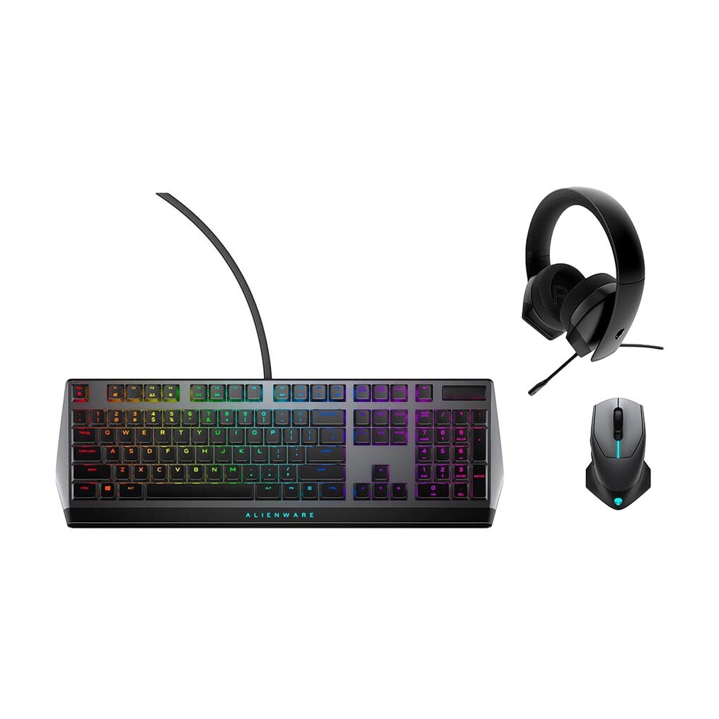 

Комплект периферии Alienware AW610M + AW510K + AW510H, черный