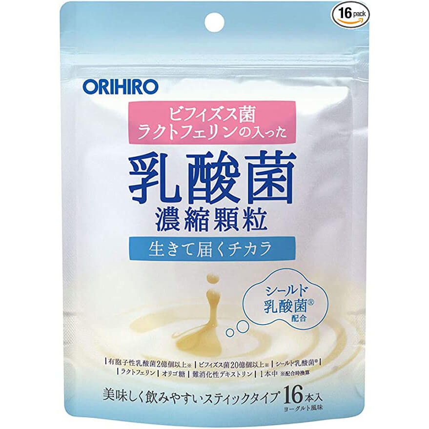 цена Лактобактерии Orihiro, 16 пакетиков