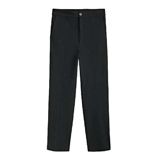 

Брюки Massimo Dutti Slim Fit With Central Seam, черный