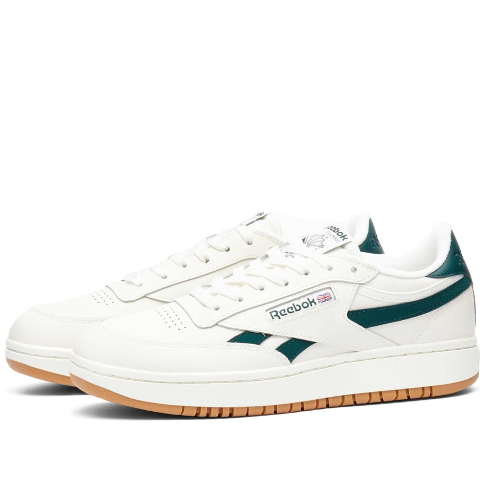 

Кроссовки Reebok Club C Double Revenge, белый/зеленый