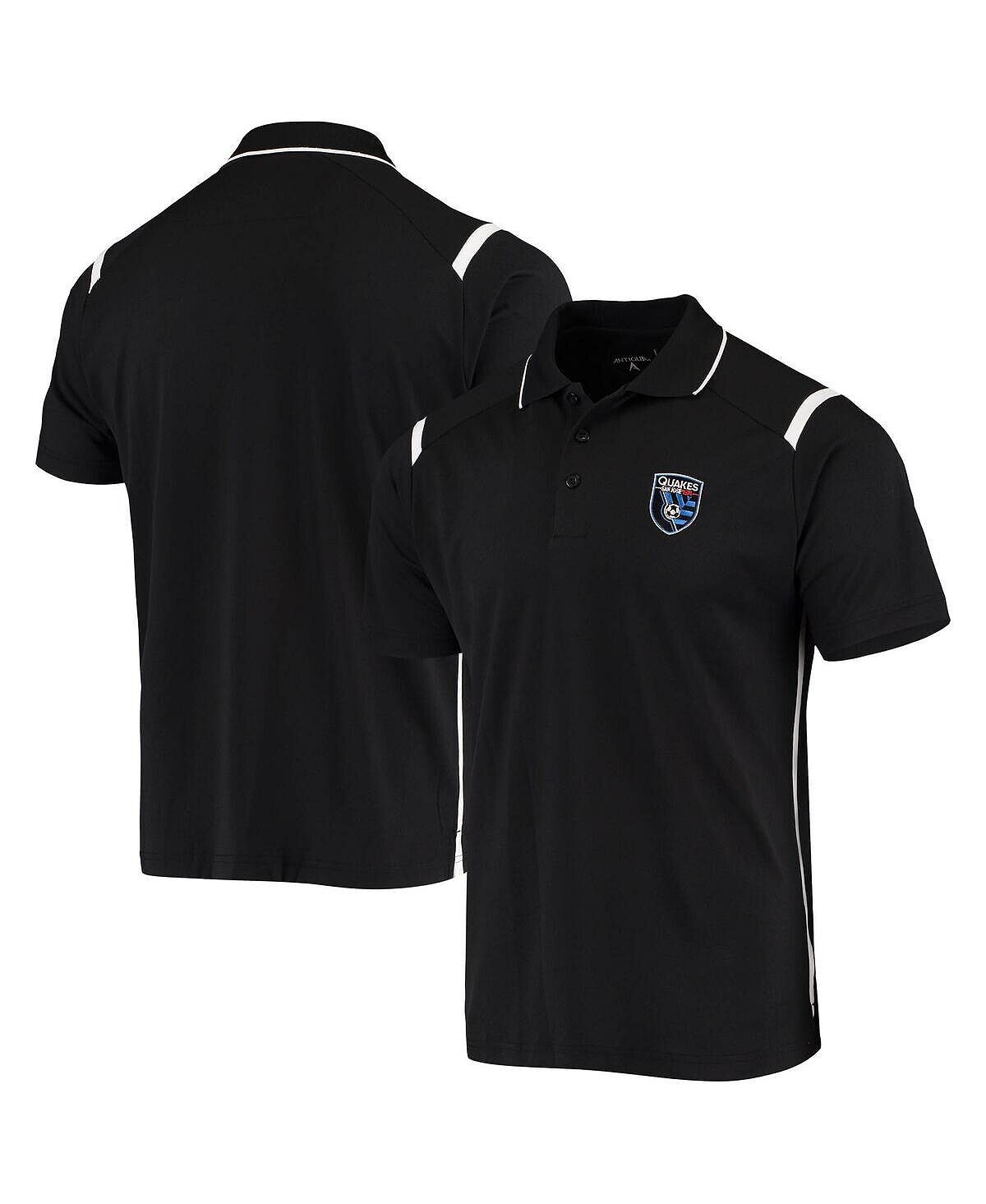 

Мужская черная рубашка поло san jose earthquakes merit Antigua, черный