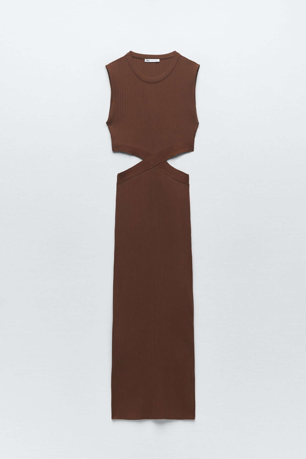 

Платье Zara Cut-out, коричневый