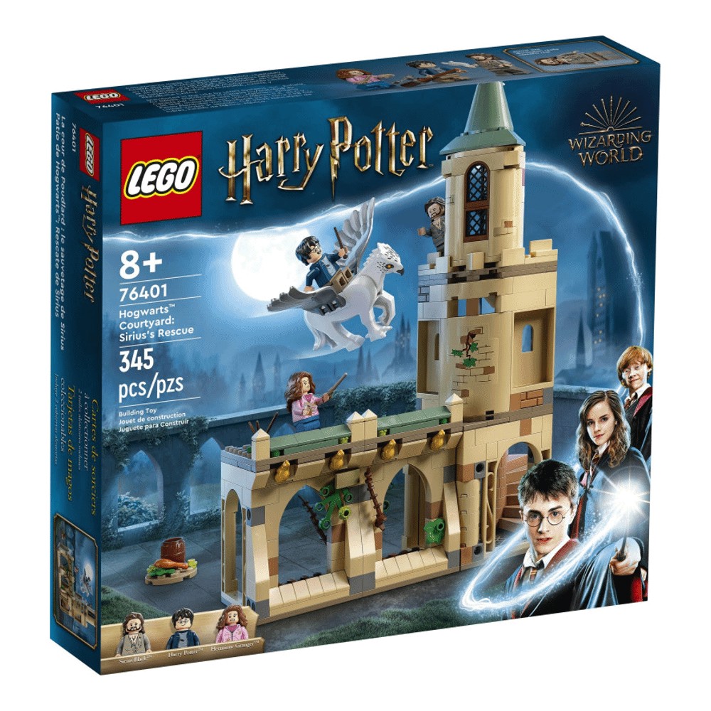 конструктор lego harry potter двор хогвартса спасти сириуса 76401 Конструктор LEGO Harry Potter 76401 Хогвартс: Спасение Сириуса