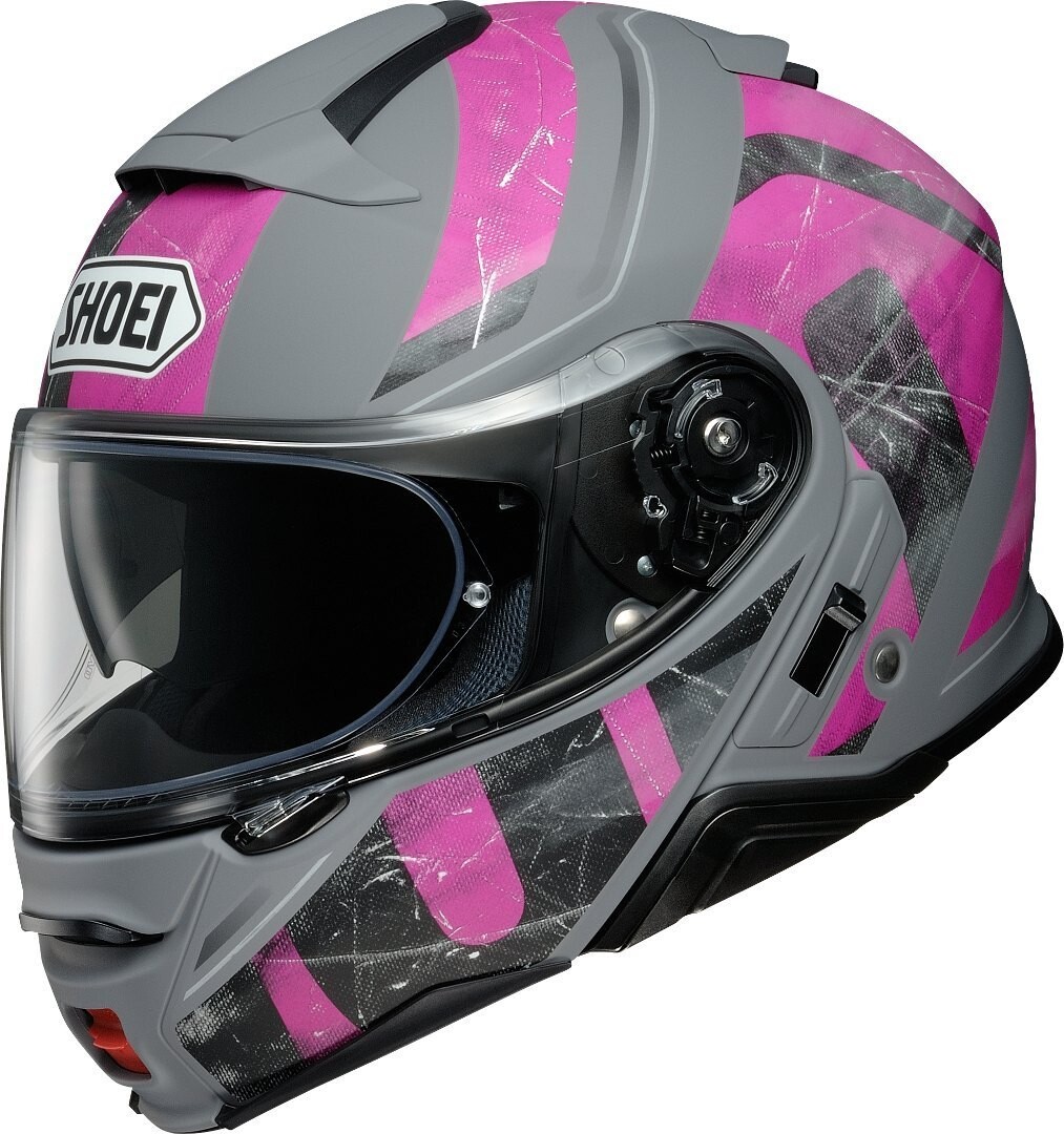 

Shoei Neotec 2 Jaunt Шлем, серый/розовый, Черный