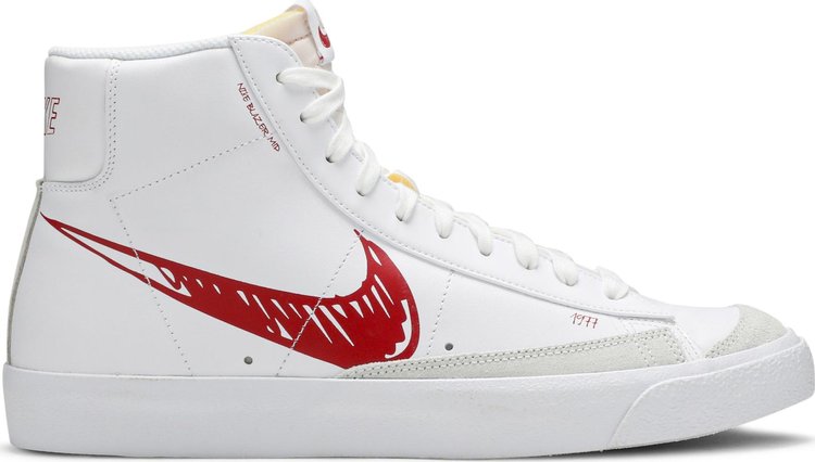 Nike blazer mid on sale 77 vintage red sketch