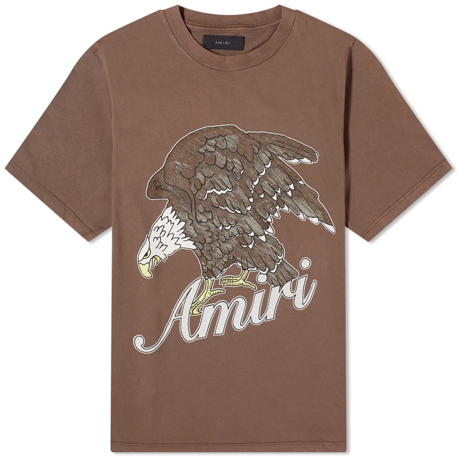 

Футболка Amiri Eagle, коричневый