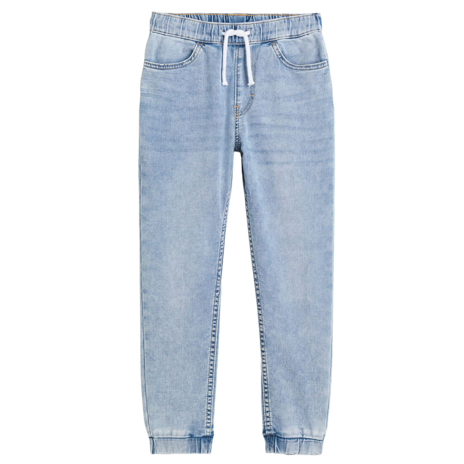 

Джоггеры H&M Comfort Stretch Denim, голубой