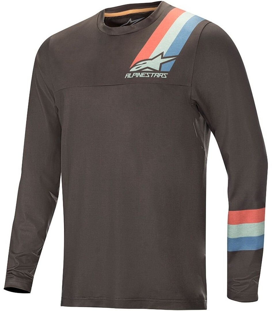 

Джерси Alpinestars Alps 4.0 LS велосипедные, серо-зеленые