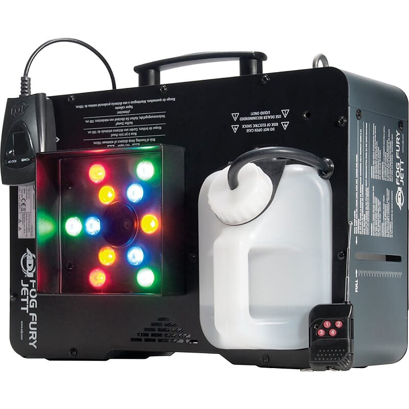 

Американский DJ Fog Fury Jett 680 Watt DMX Color Fog Machine American DJ Fog823