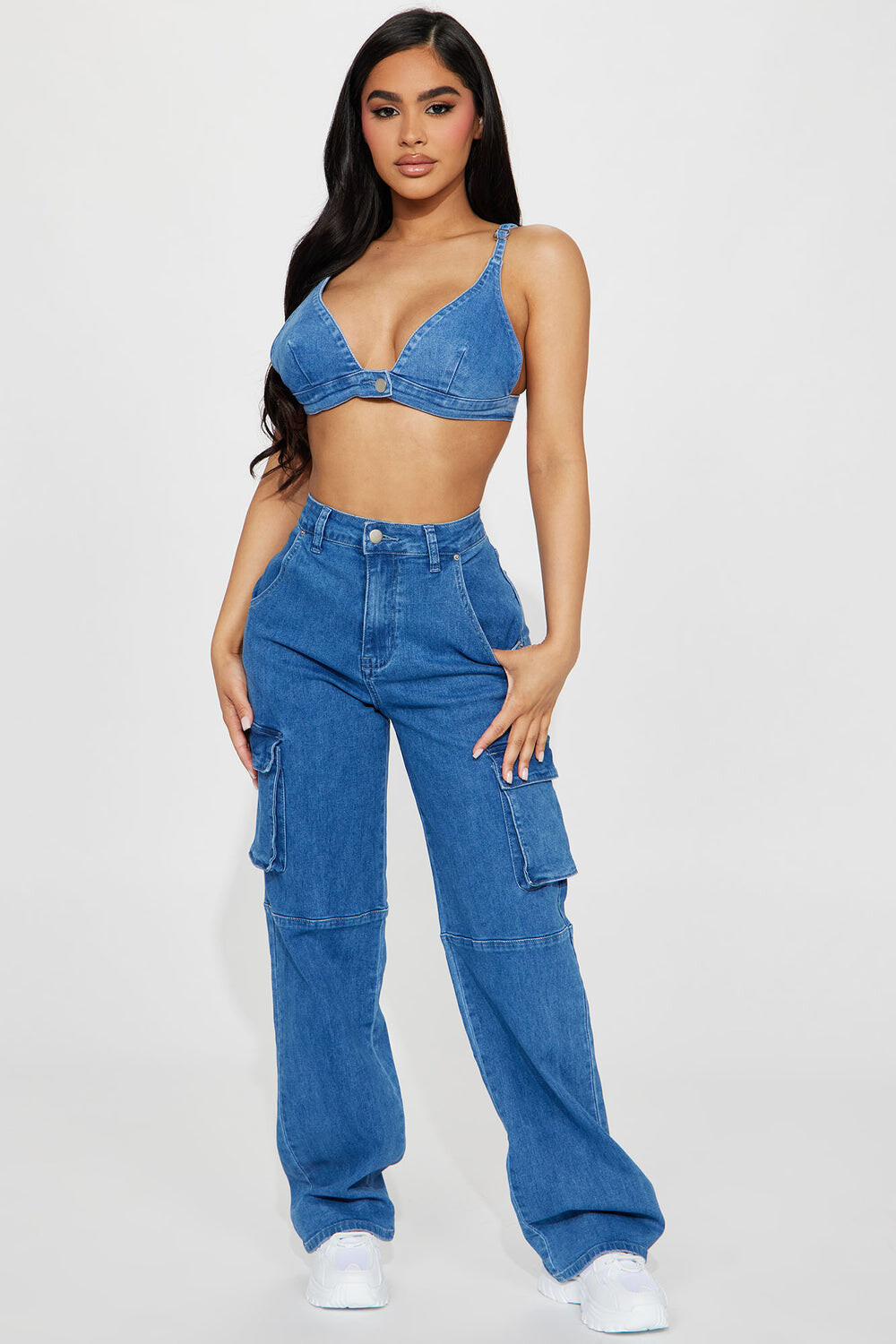 

Брюки Fashion Nova SET1756, синий