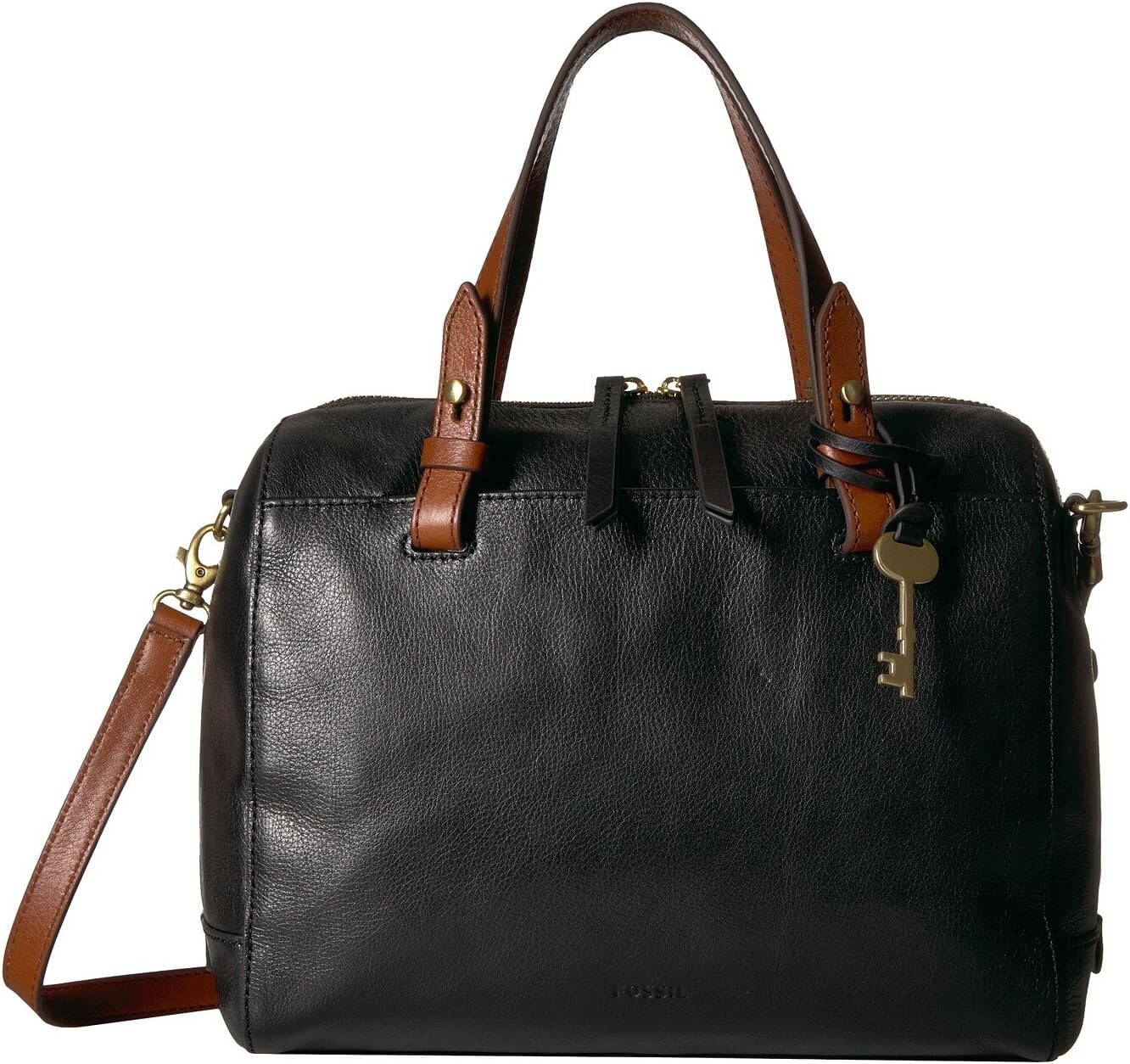 

Сумка Rachel Satchel Fossil, черный