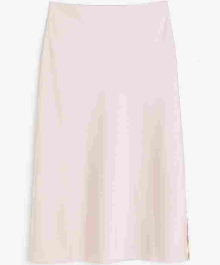 

Юбка H&M Column, бледно-розовый