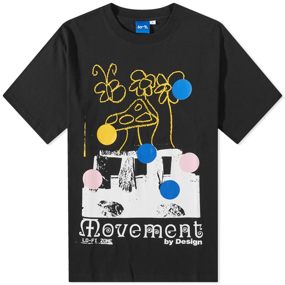 

Футболка Lo-Fi Movement By Design Tee, Черный