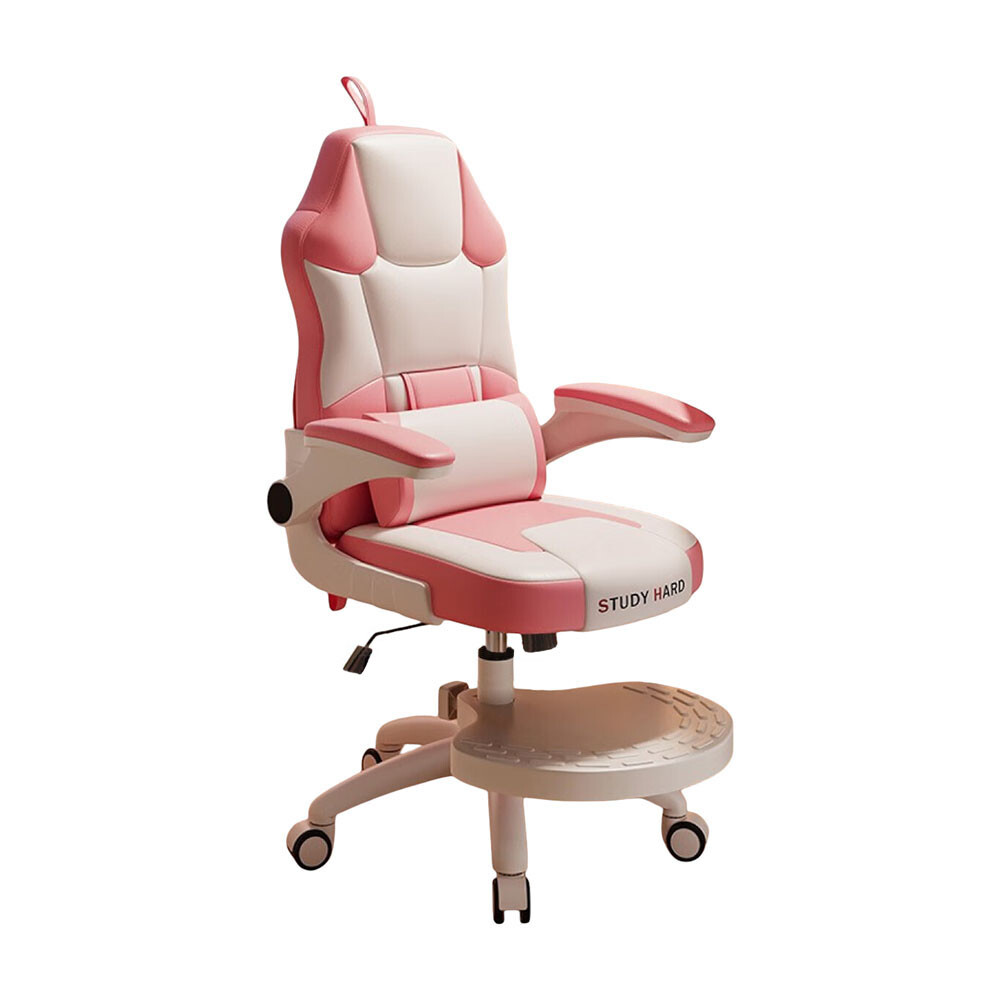 

Игровое кресло Yipinhui E900, Xiaoyao, педаль подъема, бежевый/розовый