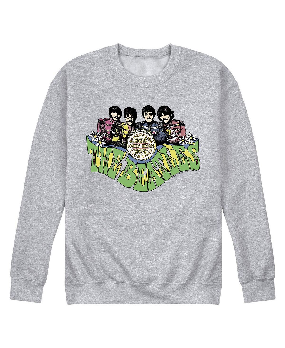 

Мужская флисовая толстовка the beatles st pepper AIRWAVES, серый