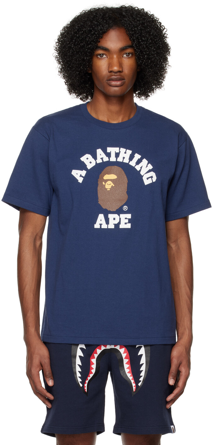 

Футболка военно-морского колледжа BAPE