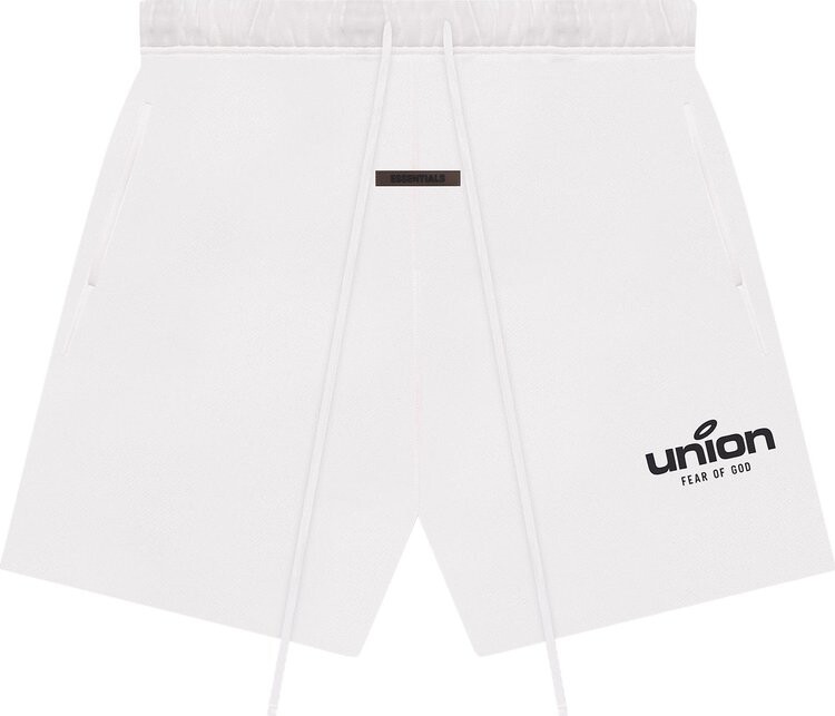 Спортивные шорты Fear of God Essentials x Union Vintage Sweat Short 'White', белый - фото