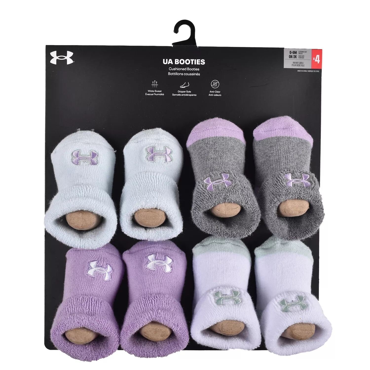 

Набор из 4 ботильонов с логотипом Baby Girl Under Armour Under Armour