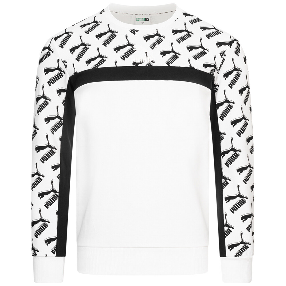 

Мужская толстовка PUMA Logo Crew All Over Print