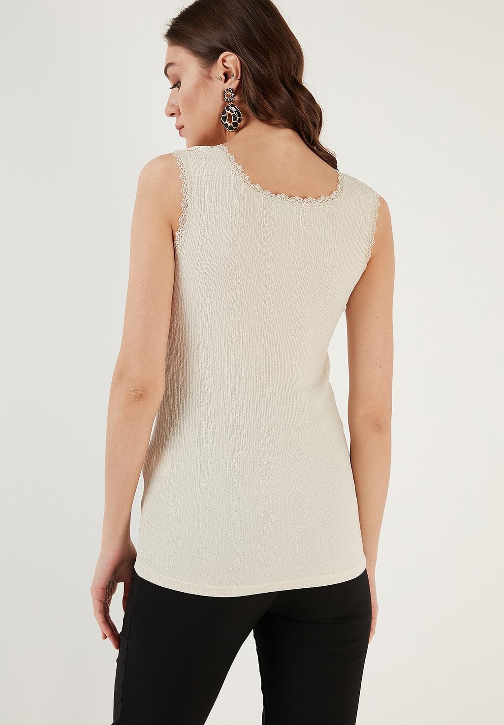 

Топ Slim Fit LELA, камень