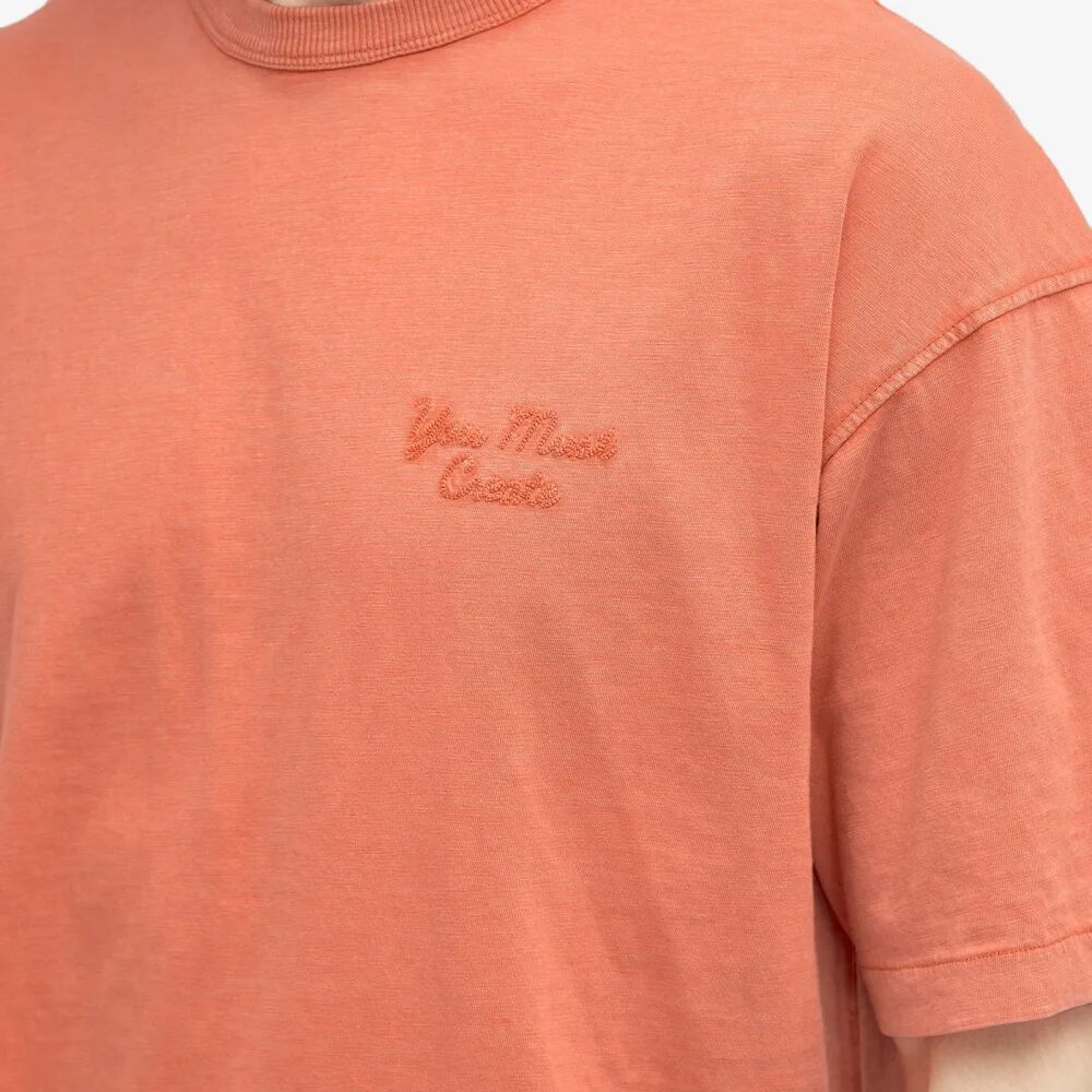 Ymc Тройная футболка, оранжевый