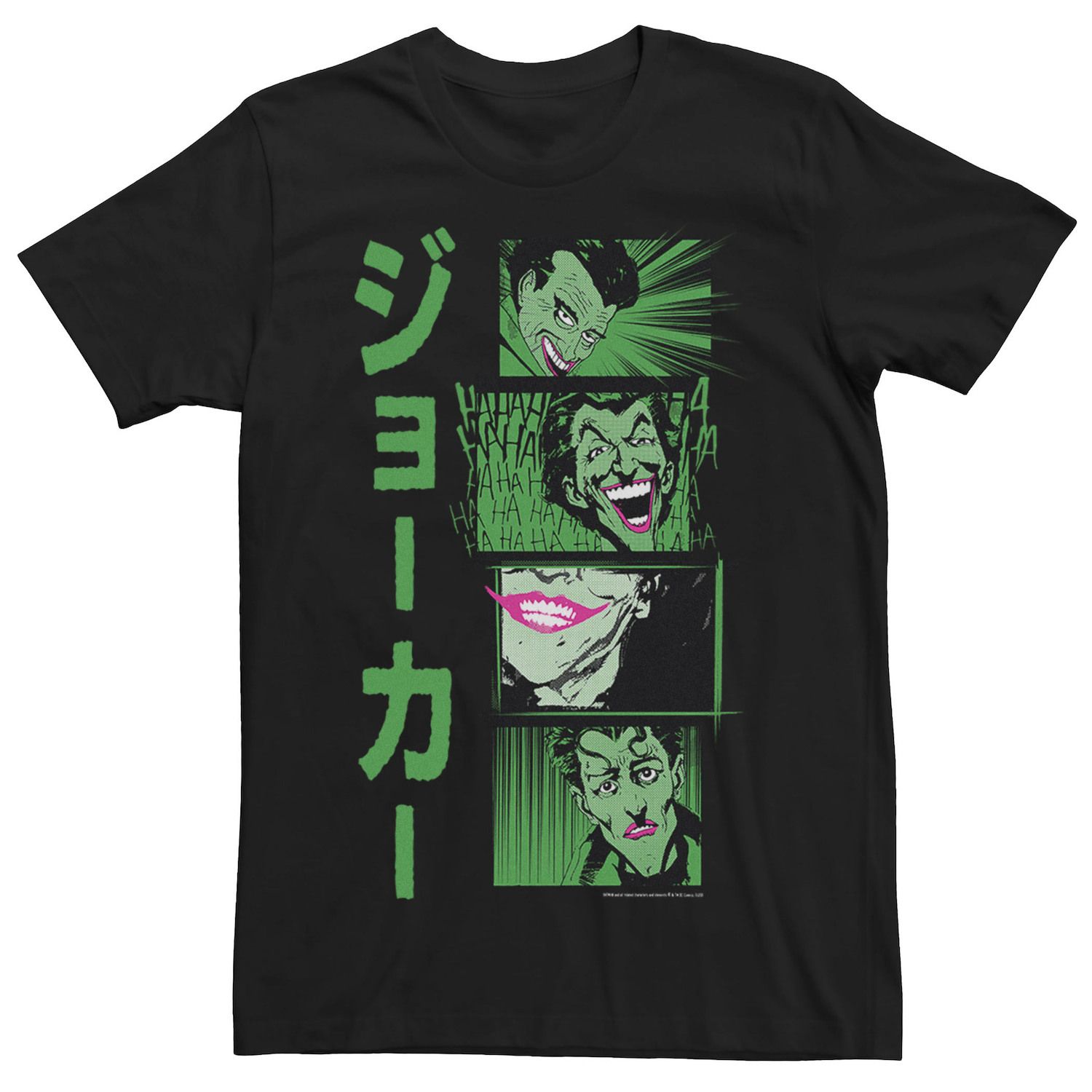 Мужская футболка Batman Joker Kanji Comic Stack DC Comics crazy toys dc comic the joker 12 real clothes
