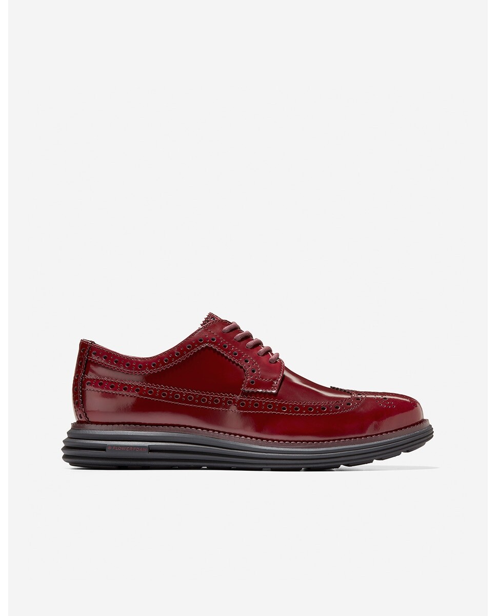 

Мужские бордовые кожаные туфли на шнуровке Cole Haan, бордо