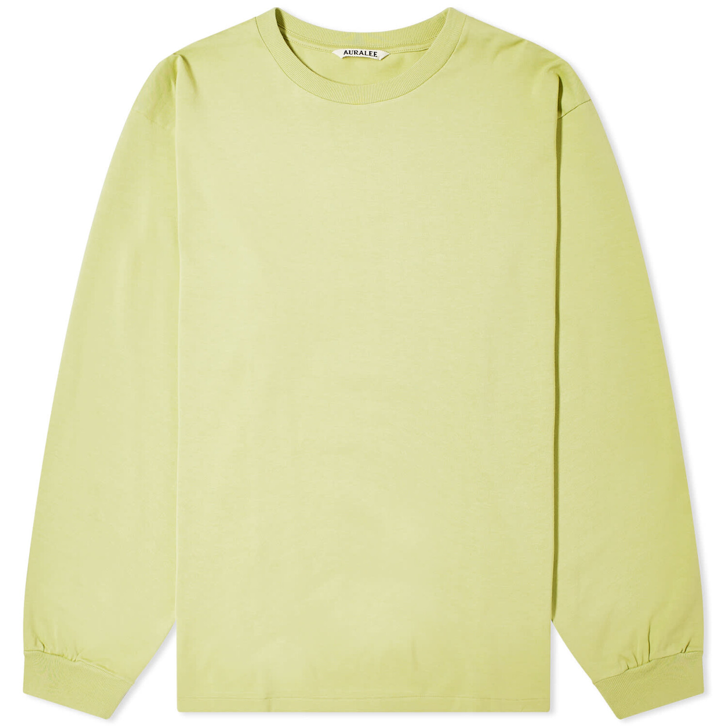 

Лонгслив Auralee Luster Plaiting Long Sleeve T-Shirt, цвет Light Green