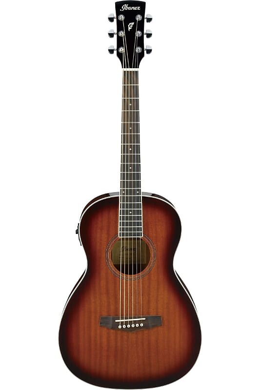 

Акустическая гитара Ibanez PN12E Mahogany Parlor Acoustic-Electric Guitar Vintage Mahogany Sunburst