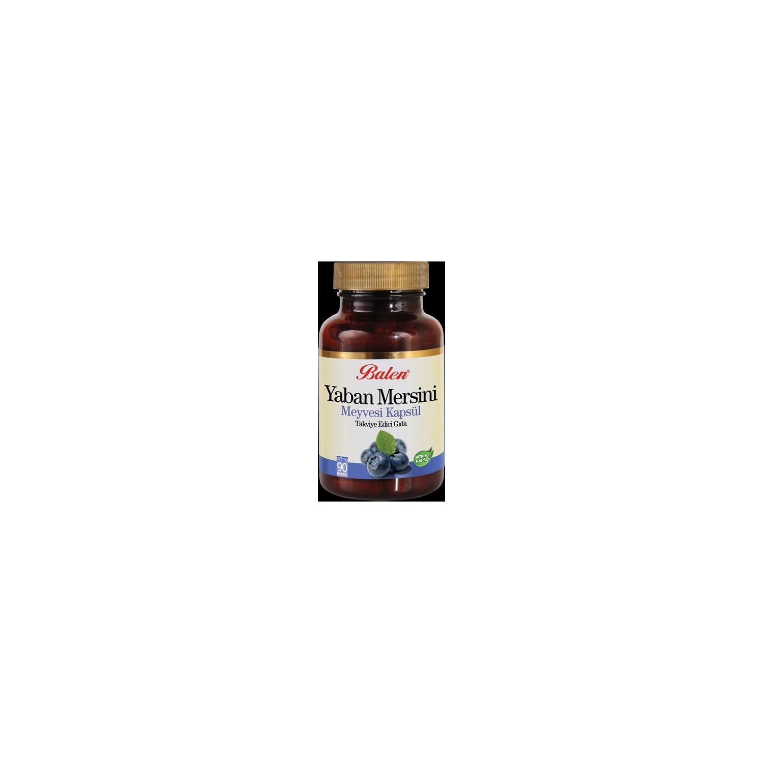 Экстракт черники Balen 375 мг, 90 капсул blueberry